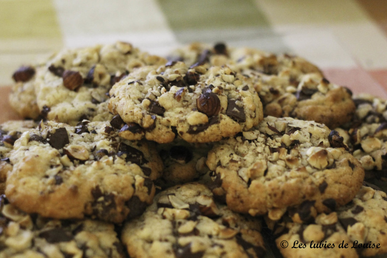 recette cookies chocolat noisettes - Les lubies de Louise (4 sur 5)